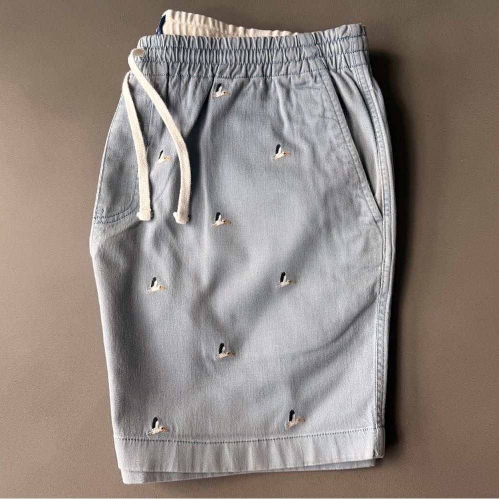 J. Crew Embroidered Men’s Board Shorts